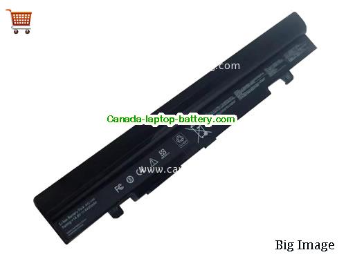 ASUS U36SD Replacement Laptop Battery 4400mAh, 63Wh  14.4V Black Li-ion