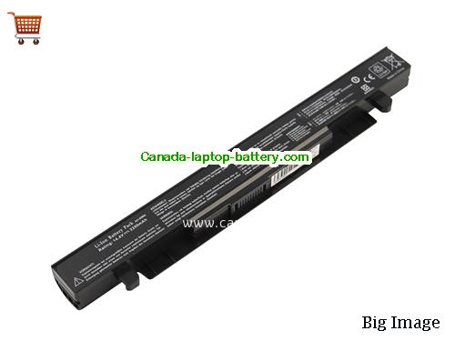 ASUS X550JD4200 Replacement Laptop Battery 2600mAh 14.4V Black Li-ion