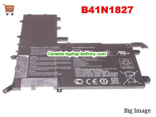 Canada Genuine Asus B41N1827 Battery Rechargeable Li-Polymer For UX562FA Series
