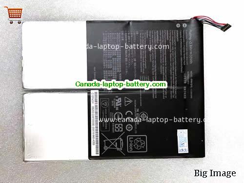 Canada Genuine C12N1840 Battery for Asus Chromebook CT100PA Li-Polymer 9120mah 3.84V