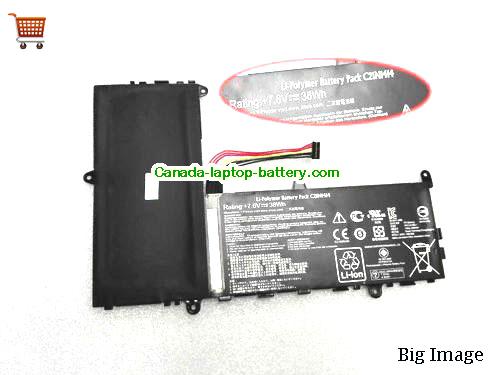 Genuine ASUS X205TA-1G Battery 38Wh, 7.6V, Black , Li-Polymer