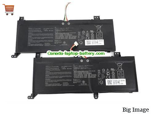 Image of canada Genuine ASUS X515EA Battery 4850mAh, 37Wh , 7.7V, Black , Li-ion