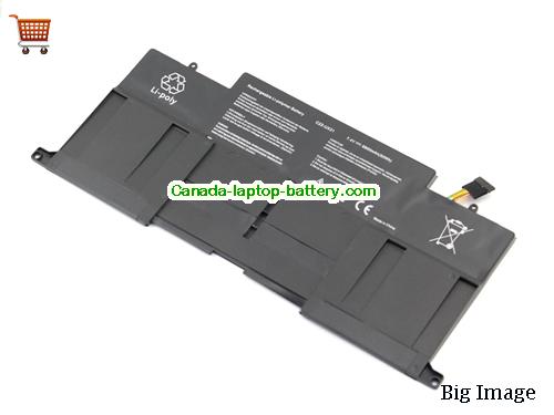 ASUS C22-UX31 Replacement Laptop Battery 6800mAh, 50Wh  7.4V Black Li-Polymer