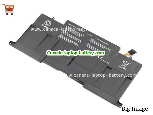 ASUS Zenbook UX31A-R4005H Replacement Laptop Battery 6800mAh, 50Wh  7.4V Black Li-Polymer