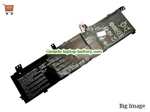 Genuine ASUS VivoBook S15 S532FL-BQ028T Battery 3640mAh, 42Wh , 11.55V, Black , Li-ion