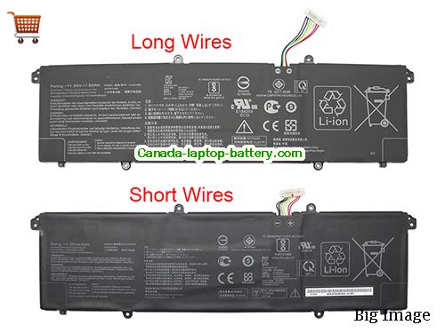 Genuine ASUS Vivobook S14 S433FA-EB031T Battery 4335mAh, 50Wh , 11.55V, Black , Li-Polymer
