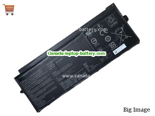 Genuine ASUS C31N2011 Battery 4900mAh, 57Wh , 11.55V, Black , Li-Polymer