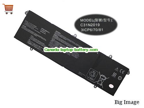 Genuine ASUS VivoBook Pro 15 OLED M3500QC-L1079T Battery 5427mAh, 63Wh , 11.61V, Black , Li-Polymer