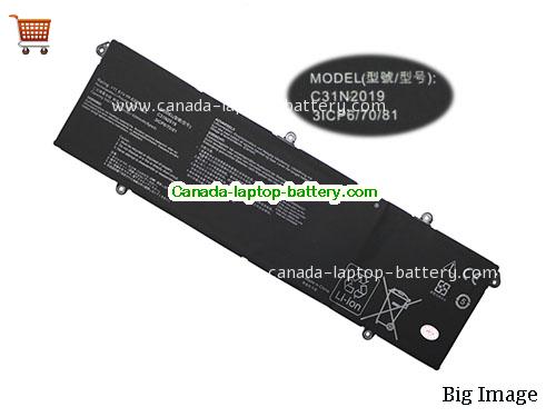 Genuine ASUS VivoBook Pro 14X OLED M7400 Battery 5427mAh, 63Wh , 11.61V, Black , Li-Polymer