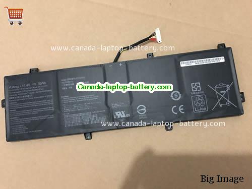 Genuine ASUS C41P0J1 Battery 4550mAh, 70Wh , 15.4V, Black , Li-Polymer