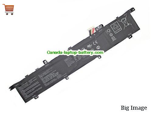 Canada Genuine Asus C42N1846-1 Battery Li-Polymer 15.4v 62Wh 4ICP5/41/75-2