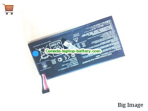 Genuine GOOGLE Nexus 7 Battery 4325mAh, 16Wh , 3.7V, Black , Li-Polymer