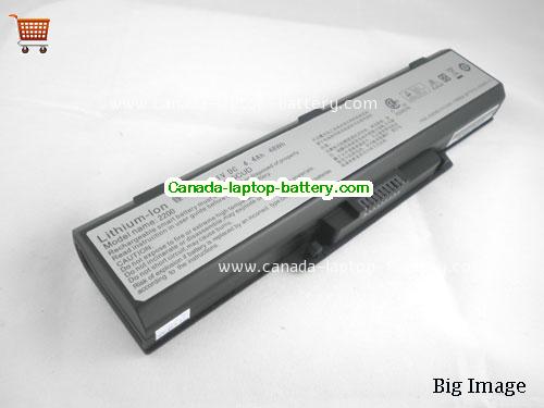 Genuine AVERATEC 2300 Series Battery 4400mAh, 11.1V, Black , Li-ion