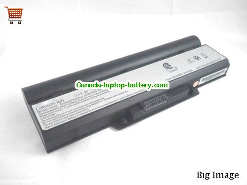 Canada Original Laptop Battery for   Black, 7200mAh, 7.2Ah 11.1V