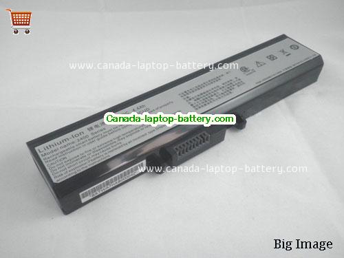 Canada Replacement Laptop Battery for  TWINHEAD J13S, J15S,  Black, 4400mAh 11.1V