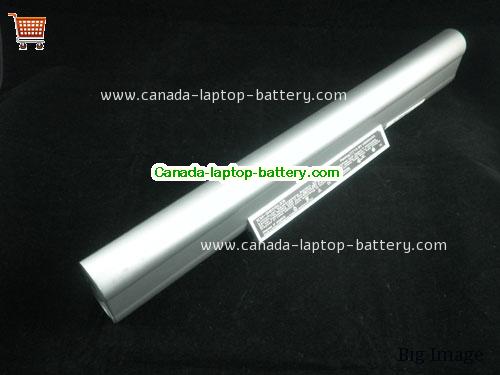 ECS G610 Replacement Laptop Battery 4800mAh 14.8V Silver and Grey Li-ion