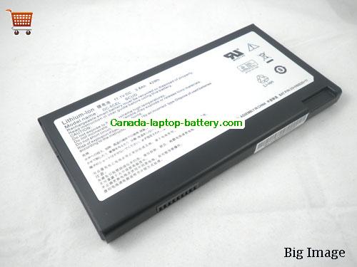 Canada Replacement Laptop Battery for  TWINHEAD 23+050520+11, DC-6CEL SCUD, T12Y, 23+050520+10,  Black, 3800mAh 11.1V