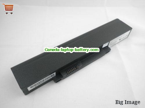 Canada Original Laptop Battery for  NOBILIS S14y,  Black, 4400mAh, 48Wh , 4.4Ah 11.1V