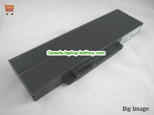 Canada Original Laptop Battery for  JETTA S15C,  Black, 6600mAh 11.1V