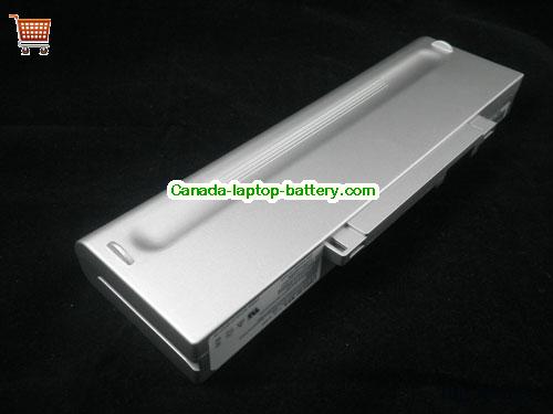 Canada Original Laptop Battery for  SEANIX Durabook S14Y,  Silver, 6600mAh, 73Wh , 6.6Ah 11.1V