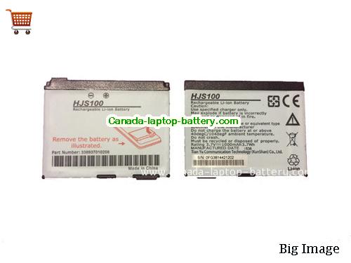 Canada Genuine 1000mah HJS100 Battery for Becker MAP Pilot GPS System