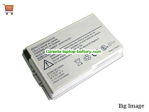 BENQ 65.K0104.001 Replacement Laptop Battery 6600mAh 11.1V White Li-ion