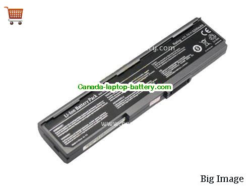 BENQ A32-T53S Replacement Laptop Battery 4800mAh 11.1V Black Li-ion