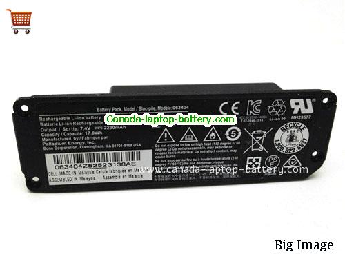 Genuine BOSE MINI SOUND LINK BATTERY Battery 2230mAh, 17Wh , 7.4V,  , Li-ion