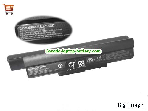 Genuine COMPAL QAL30 Battery 7800mAh, 87Wh , 11.1V, Black , Li-ion