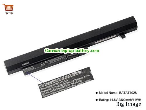 Genuine BENQ X41 Battery 2800mAh, 41Wh , 14.8V, Black , Li-ion