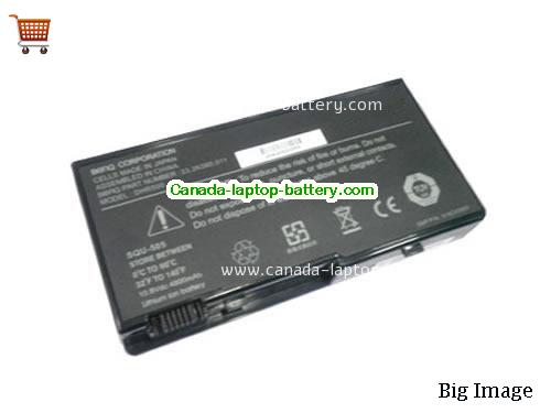 BENQ 916C4390F Replacement Laptop Battery 4800mAh 10.8V Black Li-ion