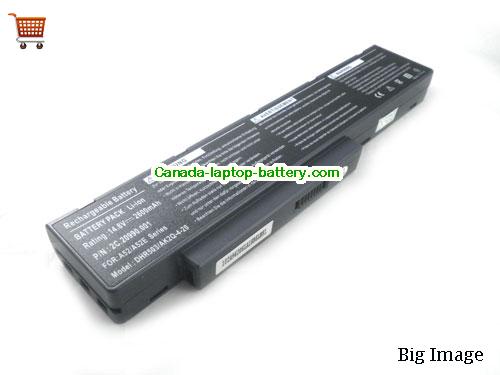 BENQ JoyBook R43CE-LC04 Replacement Laptop Battery 2600mAh 14.8V Black Li-ion