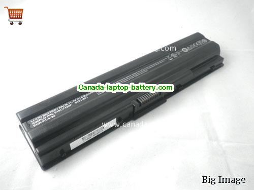 PACKARD BELL EASY NOTE ML61-B-138NC Replacement Laptop Battery 5200mAh 11.1V Black Li-ion