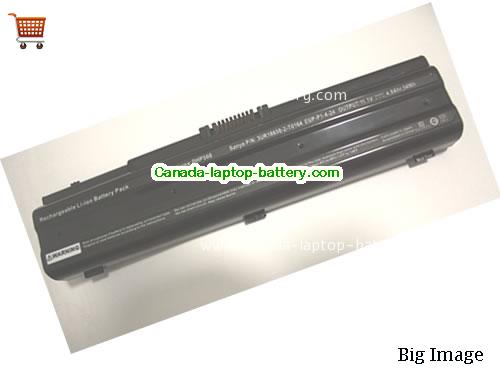 PACKARD BELL EASY NOTE ML61-B-138NC Replacement Laptop Battery 4800mAh 11.1V Black Li-ion