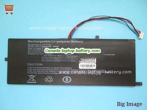 Genuine BYONE X8 Tablet Battery 5000mAh, 38Wh , 7.6V, Black , Li-Polymer