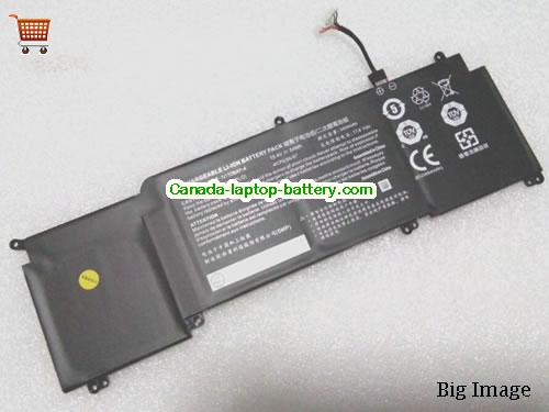 Genuine CLEVO 4ICP5/66/67 Battery 3454mAh, 54Wh , 15.4V, Black , Li-Polymer