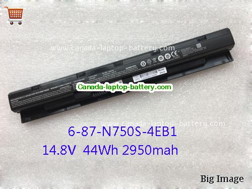 Canada Original Laptop Battery for  LEADER COMPANION 508, SC506, SC509,  Black, 2950mAh, 44Wh  14.8V