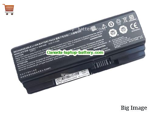 Genuine MEDION MD64300 Battery 2750mAh, 41Wh , 14.6V, Black , Li-ion