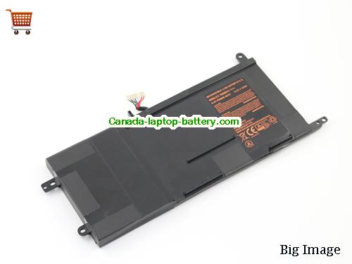 Genuine CLEVO P670SA Battery 60Wh, 14.8V, Black , Li-ion