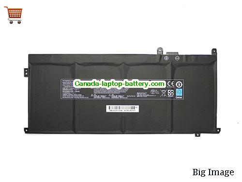 Canada Genuine Clevo PLIDB-00-15-4S1P-0 Battery for Schenker Vision 15 Li-Polymer 15.2v