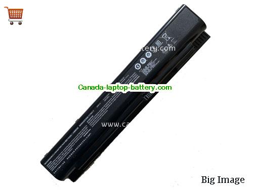 Canada Original Laptop Battery for  SCHENKER X170SM-G, X170BAT-8, X170KM, XMG Ultra 17 Comet Lake,  Black, 6700mAh, 97Wh  14.4V