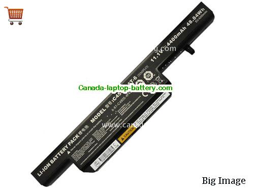 Canada Original Laptop Battery for  FOUNDER FRNX916K/KD,  Black, 4400mAh, 48.84Wh  11.1V