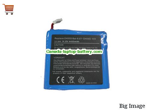 Canada Replacement Laptop Battery for  MEDION D400S,  Blue, 4400mAh 14.8V