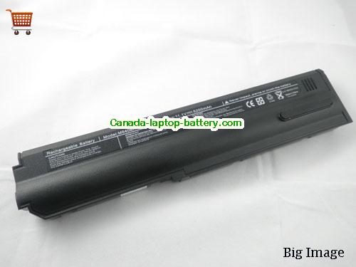 CLEVO M55V Replacement Laptop Battery 4400mAh 11.1V Black Li-ion