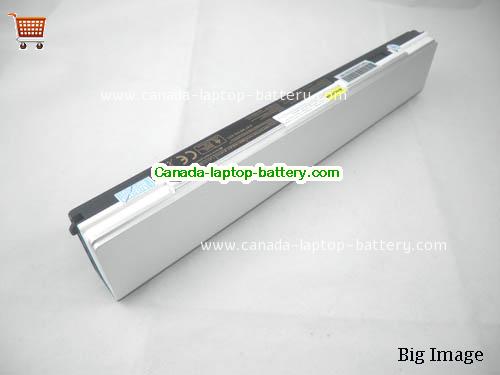 CLEVO 6-87-M817S-4ZC1 Replacement Laptop Battery 3500mAh, 26.27Wh  7.4V Black and Sliver Li-ion