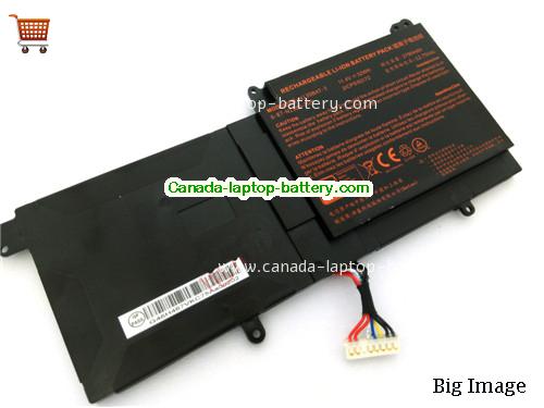 Genuine CLEVO 6-87-N130S-3U9A Battery 2790mAh, 36Wh , 11.4V, Black , Li-ion