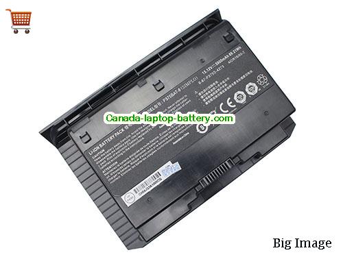 Genuine CLEVO Sager NP9377-S Battery 5900mAh, 89.21Wh , 15.12V, Black , Li-ion