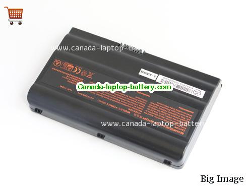 Genuine SAGER NP9752 Battery 82Wh, 14.8V, Black , Li-ion