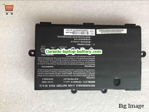 Canada Replacement Laptop Battery for  ORIGIN EON17-SLX,  Black, 6000mAh, 89Wh  15.12V