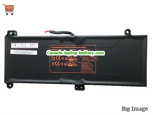 Genuine CLEVO PA70HS-G Battery 4320mAh, 66Wh , 15V, Black , Li-ion